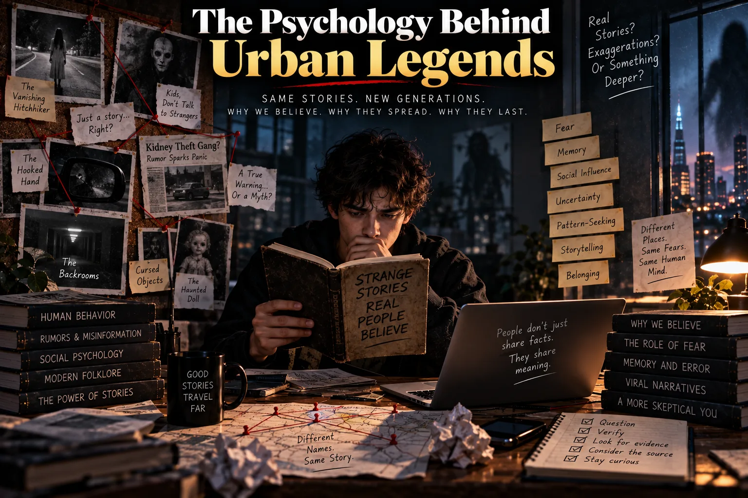 The Psychology Behind Urban Legends