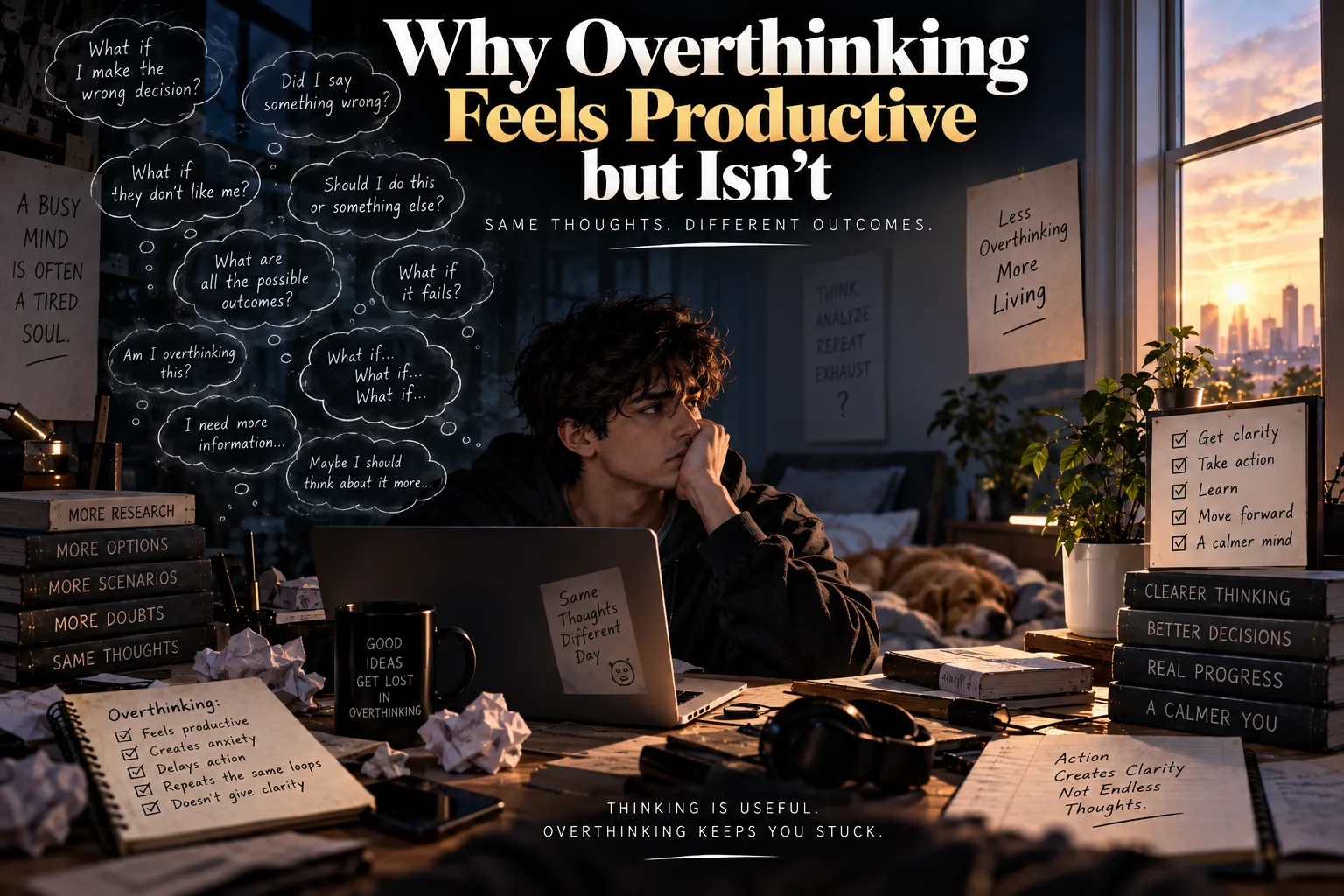 Why Overthinking Feels Productive but Isn't
