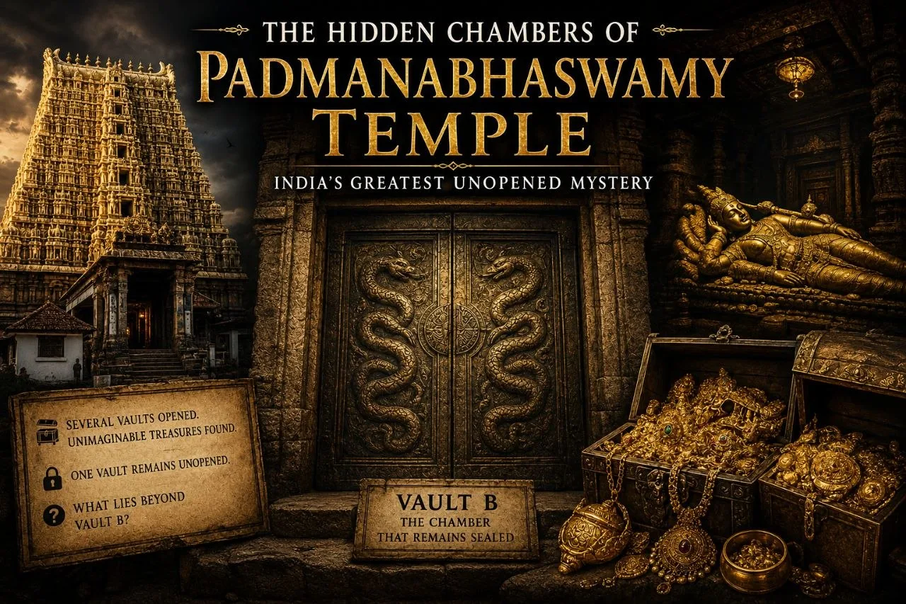 The Hidden Chambers of Padmanabhaswamy Temple: India's Greatest Unopened Mystery