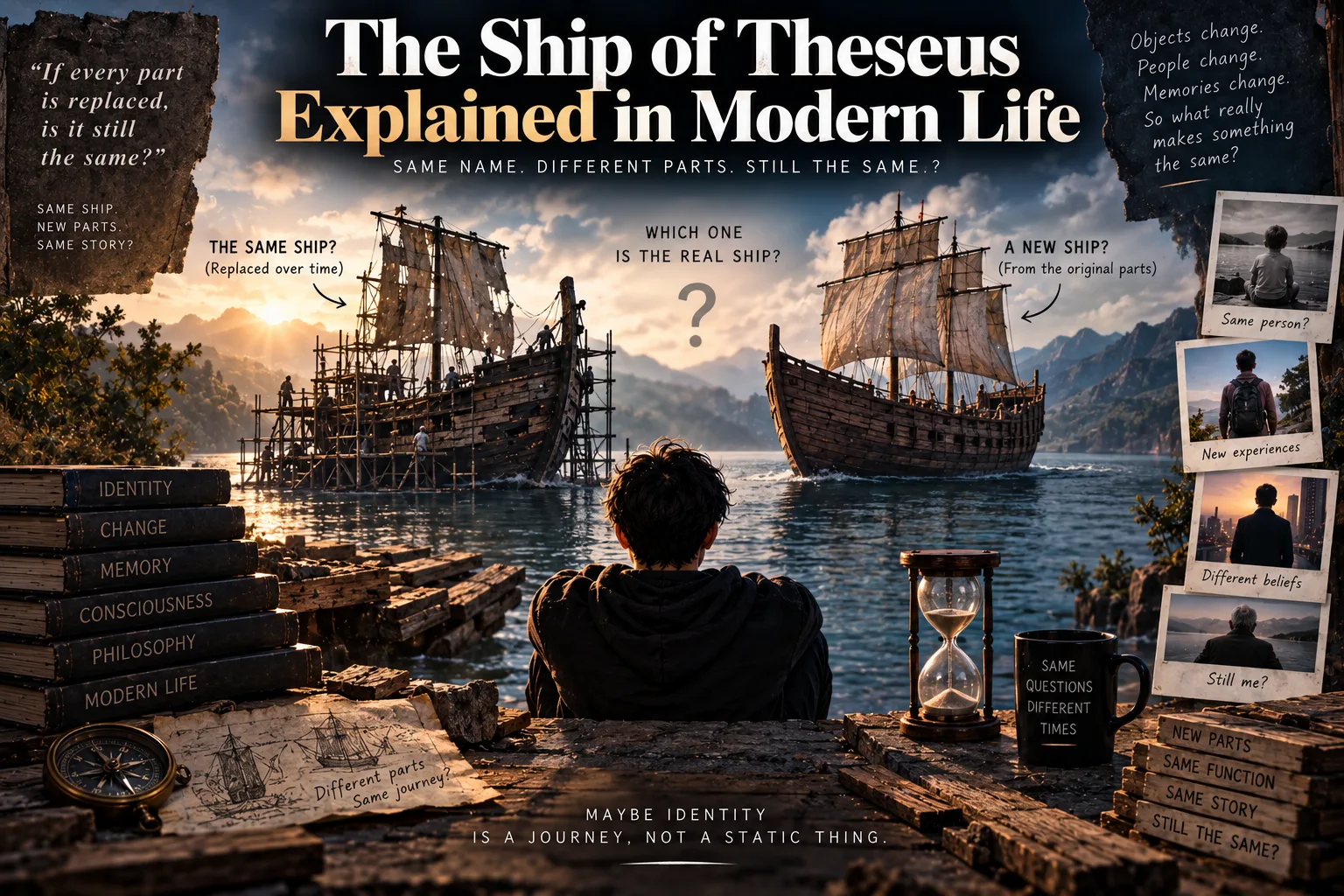 The Ship of Theseus Explained in Modern Life